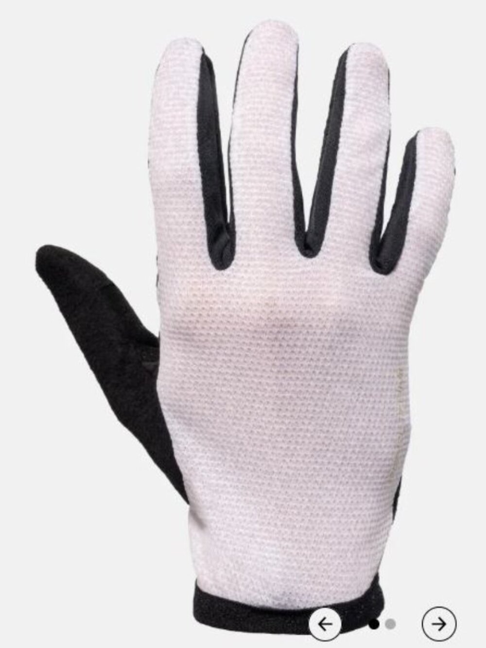 Pearl Izumi Womens Minimal FF Mesh Silver Birch Minutia Size M Gloves Retail $40